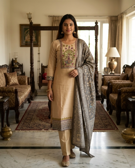 Ethnic Kurti Set