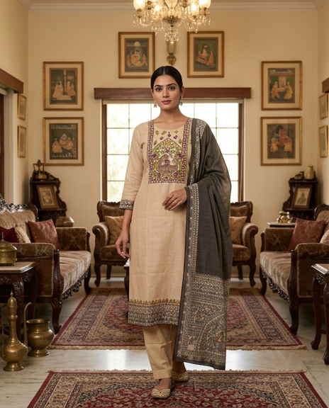 Ethnic Kurti Set