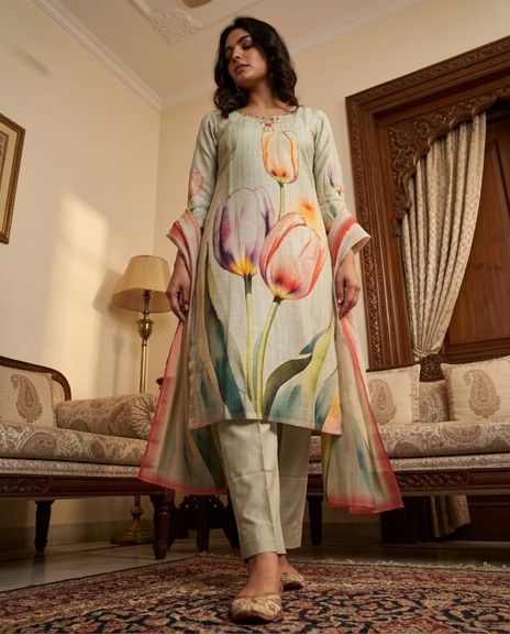 Ethnic Kurti Set